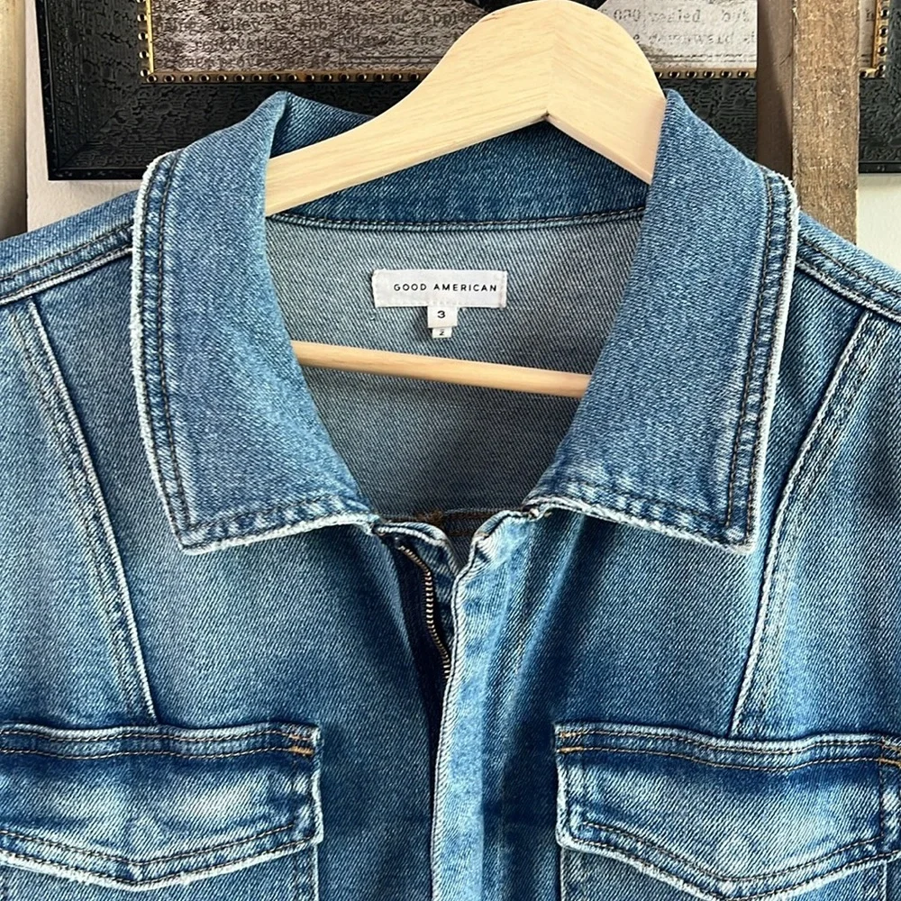 Good American Denim Jumpsuit - Picture 2 of 11
